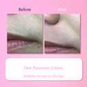 Hair Remover Cream for Face, 15 Minutes - Facial Hair Removal for Women, Hair Removal Trilogy Kit for Coarse, Fine and Stubborn Hairs, Removes Hair from Chin, Upper Lip & Sideburns (1 Set)