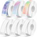 960 Pcs MIARALA Nebula/Galaxy Series D30 Label Tape 12mm40mm(0.47"x1.57"), D30 Label Maker Tape Self-Adhesive Label Tape for D30 Printer, 6 Rolls
