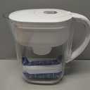 Brita Water Pitcher, Metro Elite Filter, Removes 99% of Lead, Includes 1 Filter, 6-Cup Capacity, White