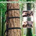 2 Pack Waterproof Deer Bag Feeder with Adjustable Strap, Hanging Gravity Deer Corn Feeder Camo Tree Hugger Game Feeder for Hunting and Feeding Wild Animals, 100 lb, Weatherproof Oxford Fabric