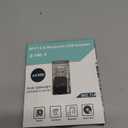 2-in-1 USB WiFi 6 Adapter with Bluetooth 5.4 Dual Band 2.4/5GHz, 900Mbps Wireless Network Adapter for Desktop/Laptop, 802.11ax, Driver Free, WPA3, Mini WiFi Dongle for Windows 11/10