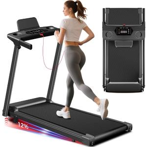 Treadmills for Home 3.0HP Foldable Treadmill with 12% Incline