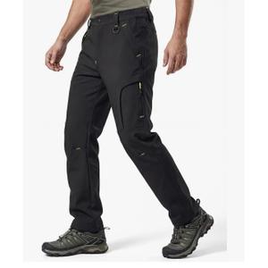 Lizorn Men's Snow Ski Pants Waterproof Insulated Winter Softshell Fleece Lined Hiking Work Snowboard Trousers for ColdWeather. size 40