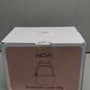 NCVI Breastmilk Cooler Bag with 2 Ice Pack, Breast Pump Bag with Cooler Fits 6 Bottles, Double Layer Breast Milk Baby Bottle Cooler Bag, for Travel, Nursing Mom Daycare, Work, Picnic (Purple)