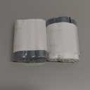 120 Counts 1.6 Gallon Mini Drawstring Trash Bags, Small Garbage Bags by KSSKSS, Code a fit 4.5-8 Liter, 1.2-2 Gal, White Trash Bin Liners for Home Office Kitchen Bathroom Bedroom