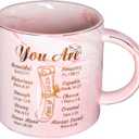 Religious Graduation Gifts for Her Women Daughter Sister Bestie - Cute Class of 2026 Mug - Novelty Senior Night Birthday Christian Christmas Gits for College Master Phd 2026