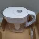 Brita Metro Water Filter Pitcher with SmartLight Change Indicator, BPA-Free, Replaces 1,800 Plastic Water Bottles a Year, Lasts Two Months, Includes 1 Filter, Small - 6-Cup Capacity, White