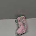 Dog Rain Coat, Waterproof Adjustable Dog Rain Jackets, Reflective Strap Pet Rain Coat with Leash Hole, Hooded Snowproof Windproof Clothes for Medium Dog Medium (Pink)