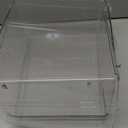 iDesign Stackable Open-Front Storage Bins for Kitchen and Pantry Organization - Set of 3 - Clear