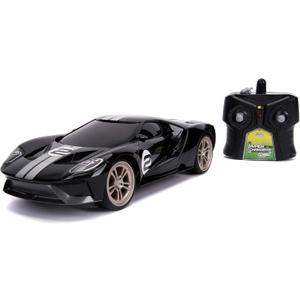 Jada Hyperchargers 1:16 2017 Ford GT Remote Control Car 2.4 GHz Black/White, Toys for Kids and Adults Jada Hyperchargers 1:16 2017 Ford GT Remote Control Car 2.4 GHz Black/White, Toys for Kids and Adults
