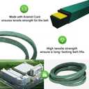 5/8" x 154 1/2" Deck Belt Fits for Exmark 1-653368 116-3455 653368, for Toro 131-1121, for Husqvarna 539114557, for Husqvarna Z254 LSZ4622 RZ5422 RZ5424 with 52" and 54" Deck, Aramid