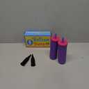 Balloon Pump Hand Held, Inflator Air Pump for Balloons - 2Way Dual Action, 2Pack: Friends can Help - Easy to Use - Sturdy Ballon Inflator Pump