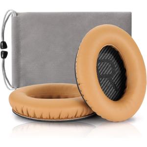 Headphones Replacement Ear Pads,for Bose Quietcomfort QC15 QC25 QC35 35 ii (Yellow)