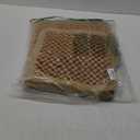 Zento Deals Natural-Wood Beaded Seat Cover with high Ventilation (Natural Wood) - 2 Packs