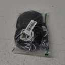 Baderke 50 Pcs Disposable Cup Covers for Drinks Safety Plastic Drink Covers for Alcohol Protection Beverage Bar Club Banquet Party Supplies(Black)