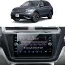 Car Screen Protector for 2018-2024 2025 Volkswagen Tiguan& Jetta& 2025+Taos Accessories Navigation Touchscreen Protector Film Tempered Glass 8''