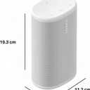 Sonos Play - Portable Bluetooth Speaker with WiFi, Alexa, 24-Hour Battery Life, Charging Base - White (Single)