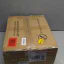 Furnulem Night Stand with Charging Station, Tall Black Dresser for Bedroom, Nightstand with Led Light, Bed Side Table for Living Room, Fabric Storage Drawer, Metal Frame, Wood Furniture