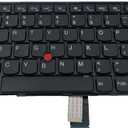 Laptop Replacement Keyboard for Lenovo Thinkpad T440 T440P T440s T431 E431 L440 T450s L440 L450 L460 L470 T431S T450 e440 e431S T460 Series Laptop Black US Layout