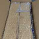 Calmbee 9 in 1 Bamboo Storage Bag Organizer for Kitchen Drawer  Plastic Wrap Dispenser with Cutter & Foil Organizer, Wooden Baggie Organizer for Sandwich, Snack, Gallon, Quart Sizes, Natural