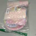 Pastel Birthday Party Supplies Decorations, Rainbow Theme Birthday Paper Plates and Napkins Set with Cups and Straws for 24 Guests, 120 Pcs Disposable Party Dessert Dinnerwares