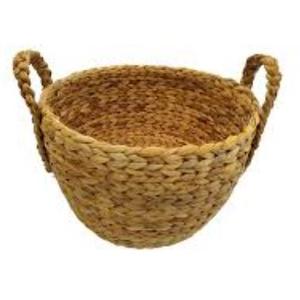 HD Designs Round Water Hyacinth Basket