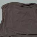 SUUKSESS Women Sexy Tube Top Summer Y2K Going Out Double Lined Basic Tank Top Small, Brown