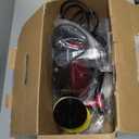 Ewbank EP170 Complete Cleaner, Washer, Scrubber, Scourer, and Polisher, Interchangeable Brushes and Pads Multi-Use Floor Machine, 2200 rpm, Lightweight, Red, 8 Pound