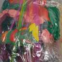 Hawaiian Luau Party Decorations, Tropical Aloha Summer Beach Party Supplies Birthday Banner Table Skirt Foil Balloon Arch Honeycomb Fringe Curtain Hanging Swirl Palm Leaves Hibiscus Straws Cake Topper