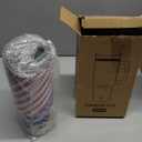 American Flag Tumbler with Handle, America Engraved 40oz Stainless Steel Insulated Coffee Mug with Lid & Straw, America Gifts for Men Women, USA Tumblers Cup Gift for Christmas