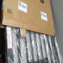 BABELIO 26-28.5 Inch Narrow Easy Install Baby Gate, Auto-Close Pet Gate for Small Stairs and Doorways, NO Drilling Pressure Mounted, NO Extensions, Black