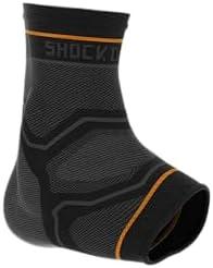 Shock Doctor Compression Knit Ankle Sleeve with Gel Support XL Shock Doctor Compression Knit Ankle Sleeve with Gel Support XL