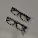 Gaoye +3.0 2Pack of Reading Glasses  BlueLight Filter, UV Protection  Readers with Rectangle Frames