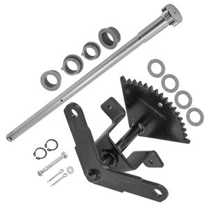 Caltric Steering Sector Gear with Shaft Compatible with John Deere Lt133 Lt150 Lt155 Lt160 Lt166 Lt170