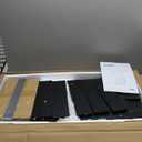 HOOBRO 7-Drawer File Cabinet, Wooden Office Cabinet with Drawers, Mobile Storage Cabinet, for Home Office, Study, Easy Assembly, Black BK07WJ01