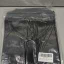 Girls Cotton Polo Shirt Kids Golf Shirt School Uniform Short (Age 5-14Y) (Black)