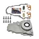 LS Timing Cover - 12633906 Front Timing Chain Cover with Gasket kit Compatible with LS2 and LS3 Engines