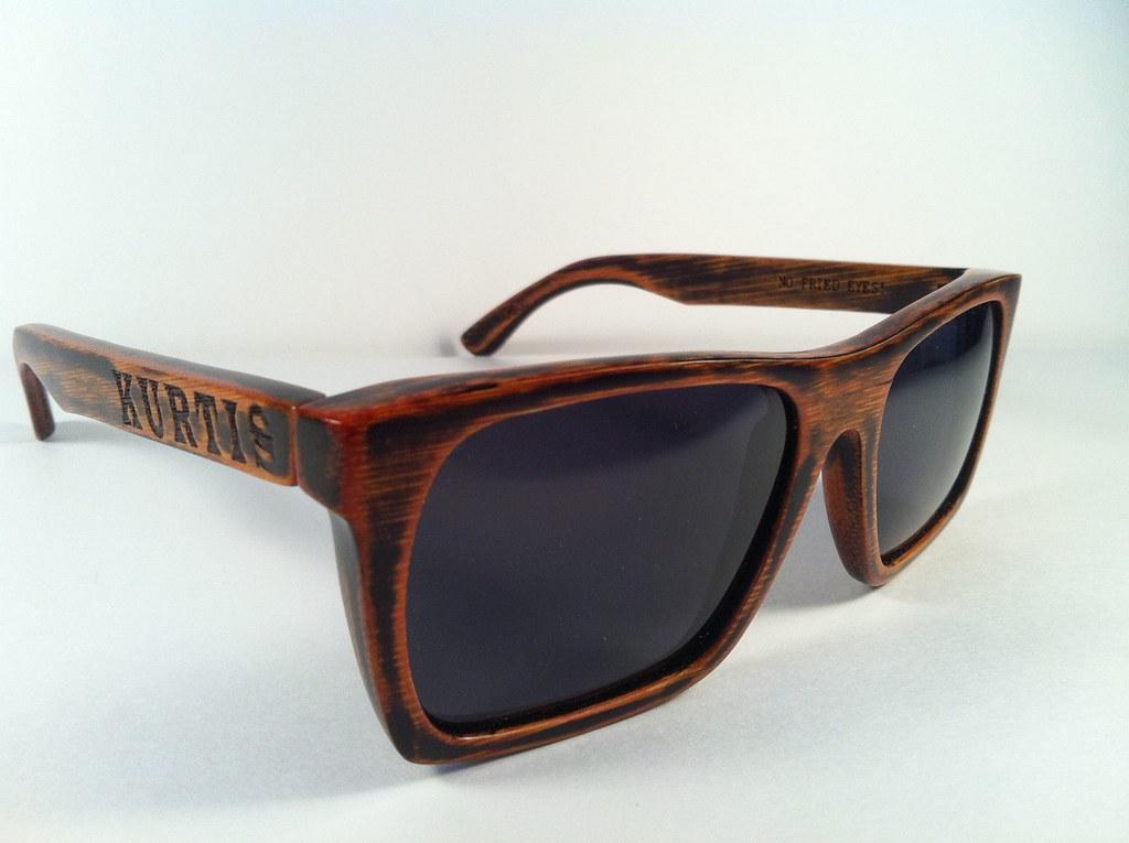 Kurtis Bamboo Sunglasses. Handcrafted & polarized 