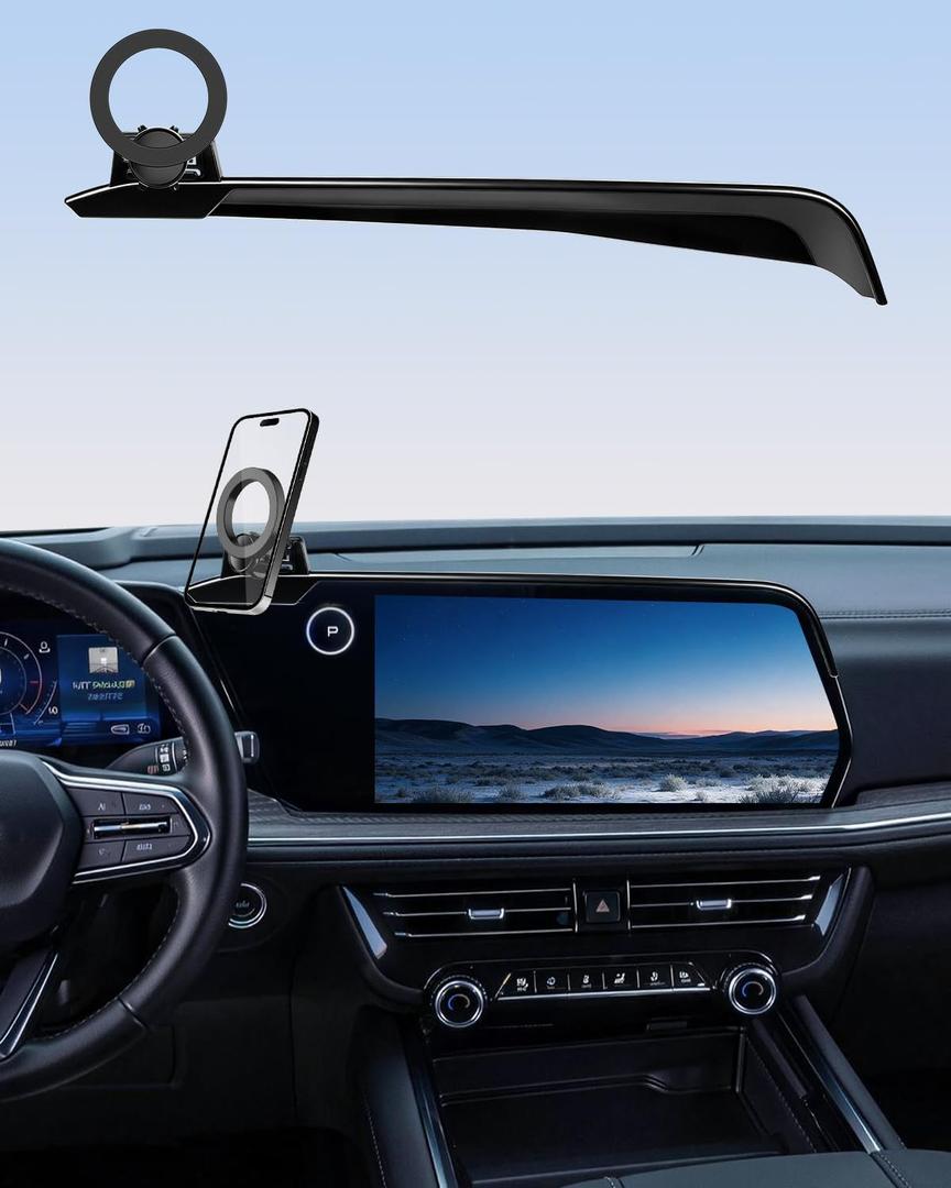 Magsafe Phone Holder for Chevy Tahoe 2025-2026 Accessories 17.7-Inch Screen