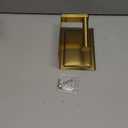 NearMoon Toilet Paper Holder with Shelf, Heavy Duty Bath Toilet Roll Holder with Phone Shelf Tissue Hanger for Bathroom/Kitchen No Drill or Wall Mounted(304 Stainless Steel, Brushed Gold)