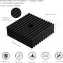 4 Pack Shock pad for air Compressor or Equipment Solid Rubber 4"x4"x1.2"