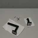 Toilet Paper Holder Matte Black Wall Mounted Post Pivoting Square Tissue Holders Roll Holder Hangers for Bathroom Commercial Toilet Paper Dispenser