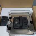 OLIXIS Deep Fryer for Home Use, Large Electric Fryer with 3 Blankets, 5 Liter Capacity, 1800W Power, 4 Adjustable Temp, Lid with Viewing Window for Fried Chicken, Shrimp, French Fries, Silver