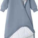 Unisex Sleeping Bag for Babies and Toddlers 3.5 Tog Sleep Sack, Baby Sleep Sack, One Piece with Sleeves, Gifts for Baby, Flint Stone, 0-6M 