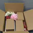 Valentines Day Table Decor, Centerpieces for Tables, Printed Mason Jar Valentine Table Centerpiece, Hydrangea, Wood Tray, 13 Pcs Farmhouse Valentines Day Table Decorations for Home, Kitchen