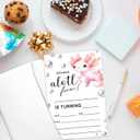 Axolotl Birthday Party Invitation Cards for Kids, 20 Party Invites with Envelopes, Cute Pink Ocean Animal Birthday Invitations for Boys Girls Teens Children, Axolotl Birthday Party Decorations -L863