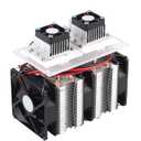 Thermoelectric Peltier Cooling Fan System with Dehumidification Function for Small Refrigerator & Air Conditioning