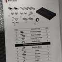 AUTOSAVER88 FRP Hard Tri-fold Truck Bed Tonneau Cover Compatible with Toyota Tacoma 2016-2023 5ft Bed (Excl. Trail Edition)