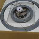 UOFUS Modern Crystal Chandelier Gold 23" Round Chandelier for Dining Room Luxury Crystal LED Adjustable Hanging Ceiling Light Fixture Raindrop Pendant Light for Entryway Living Room Foyer Bedroom