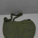 Nylon Crescent Crossbody Bag for Women Purses Trendy Men,Small Travel Sling Bag Hobo XL, Corduroy Green